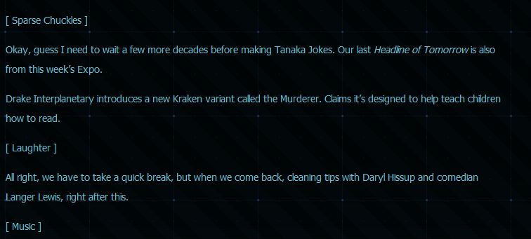 SC Drake Kraken - Murderer Mention.PNG